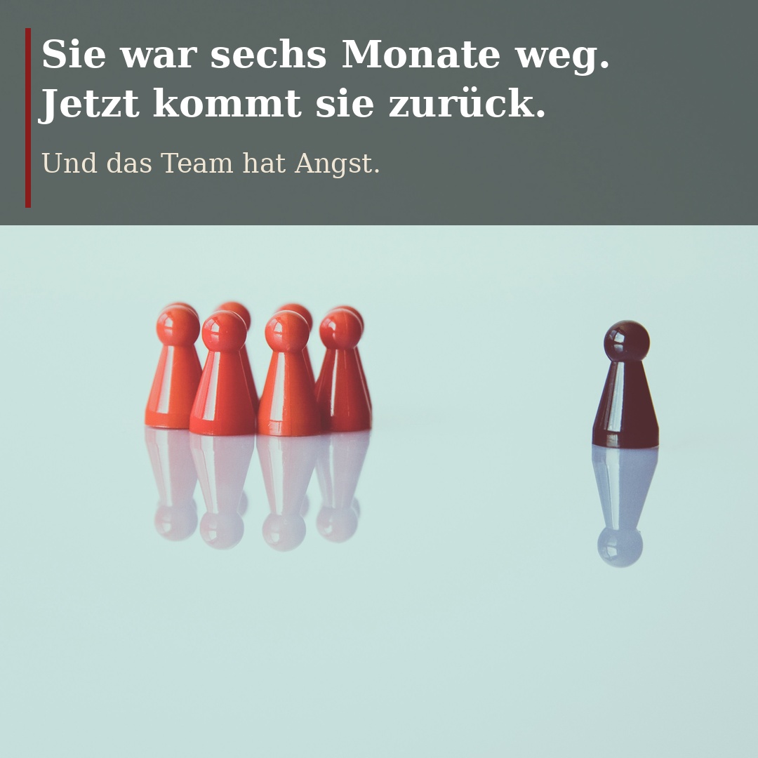 Sie war sechs Monate weg. Jetzt kommt sie zurück. Und das Team hat Angst.